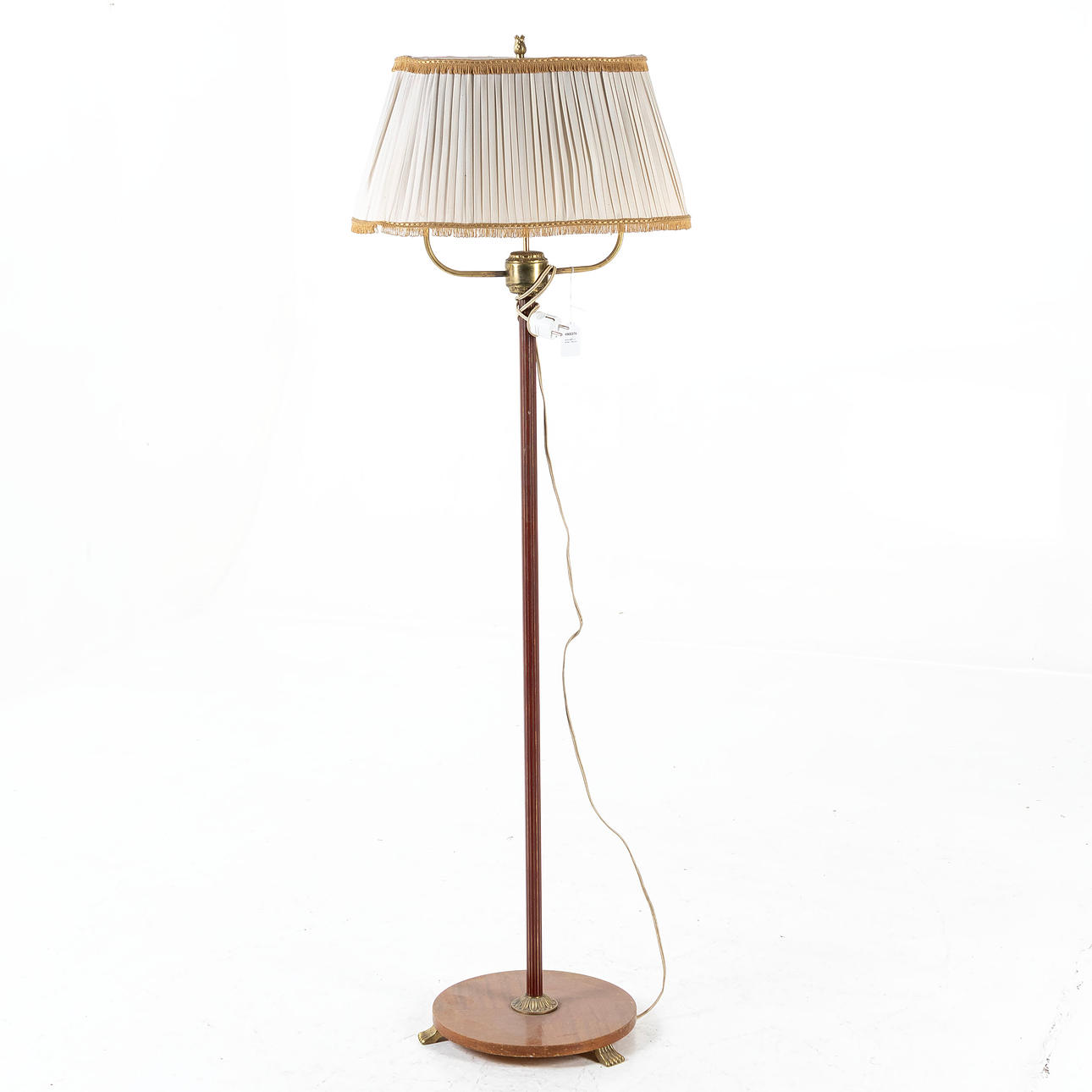 A double arm wall lamp, 1950's.