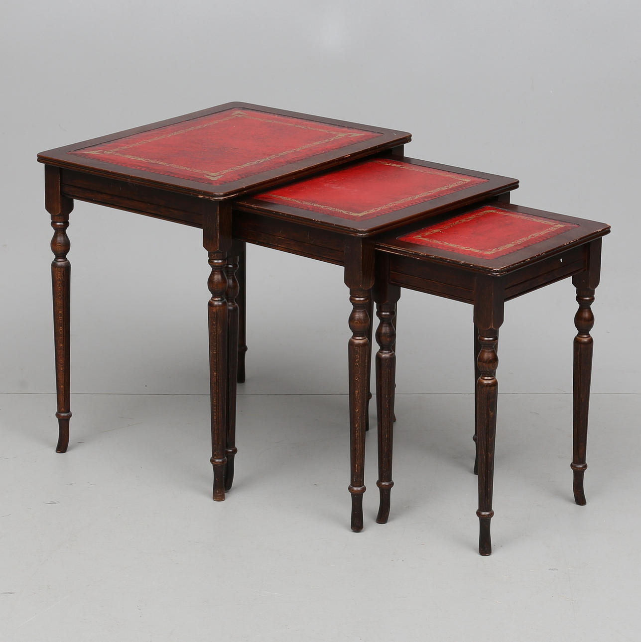 SATSBORD, 3 delar, engelsk stil, 1900-talets andra hälft.