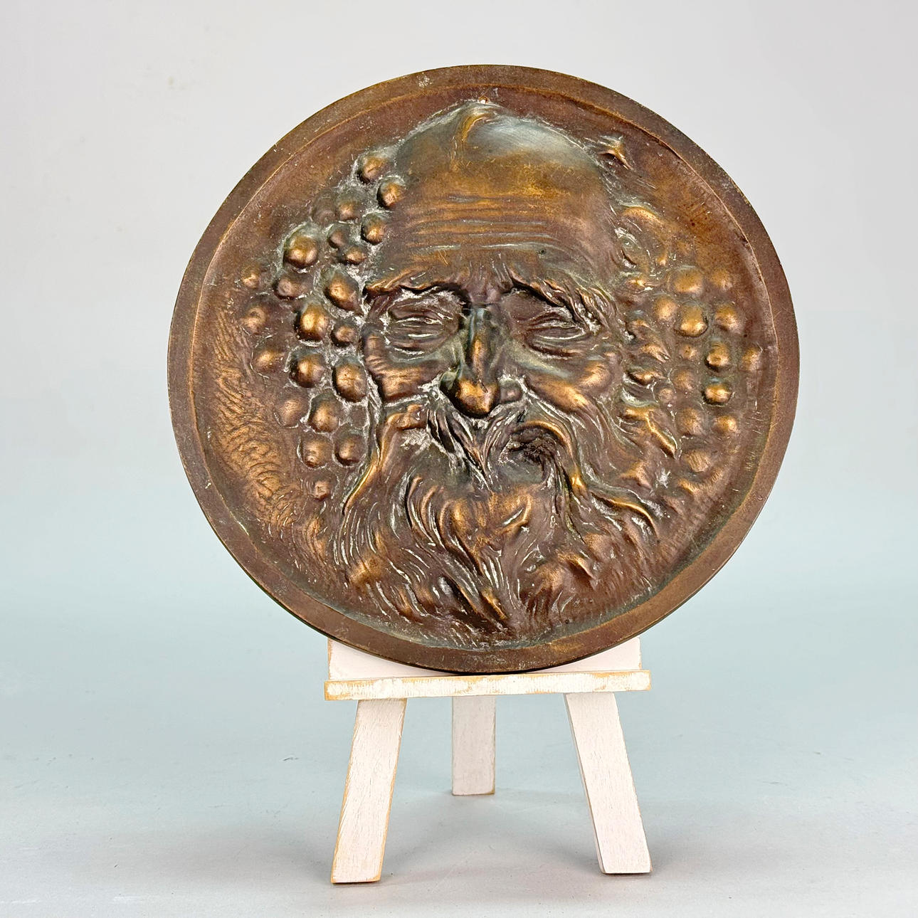 VÄGGRELIEF BRONS 1900 talets början.