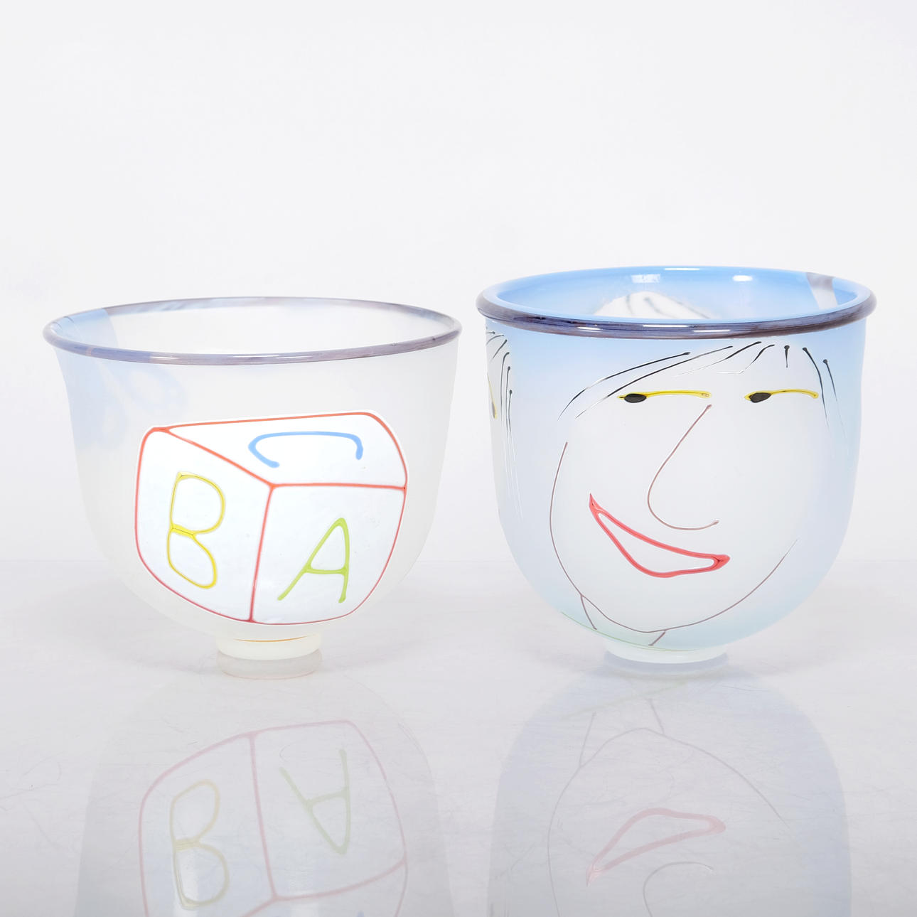 BOWLS, Glass 2pcs.