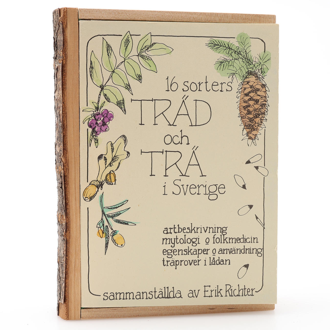 TREE-BOOK.. A VERY ODD BOOK ABOUT AND WITH TREES.