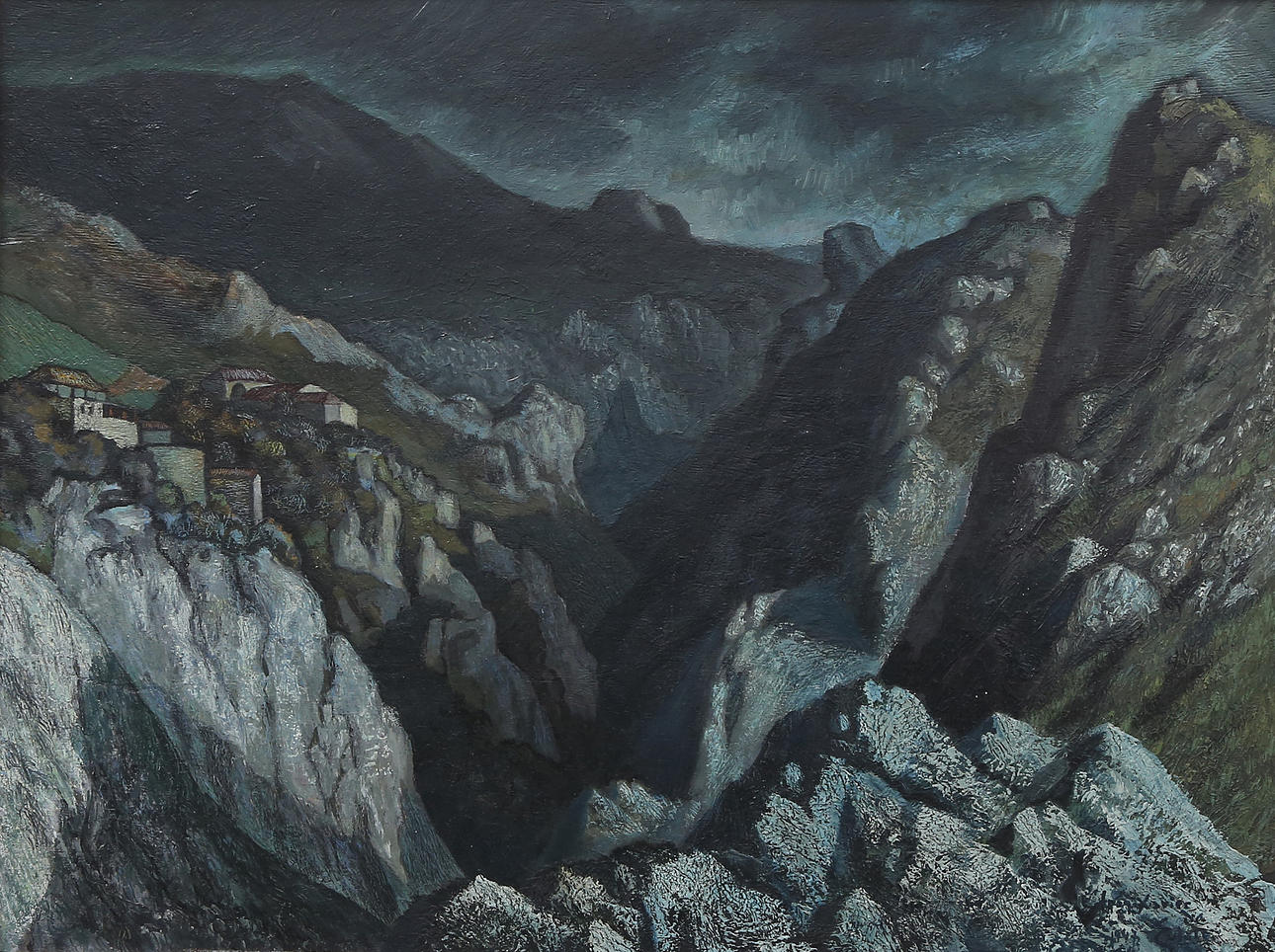 XABIER ÁLVAREZ DE EULATE. View of Aránzazu.