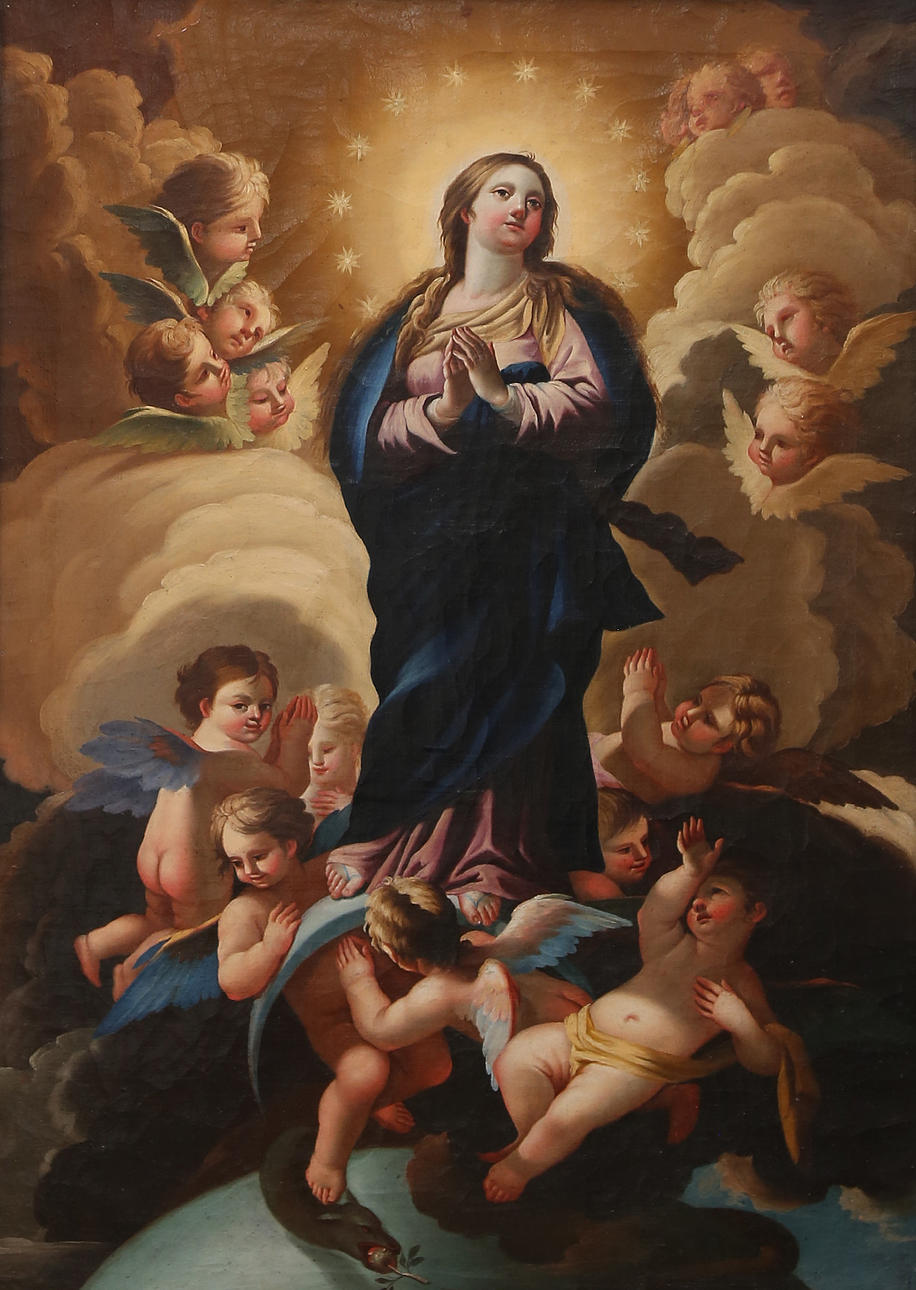 SPANISH SCHOOL FROM THE 18TH CENTURY. Immaculate.