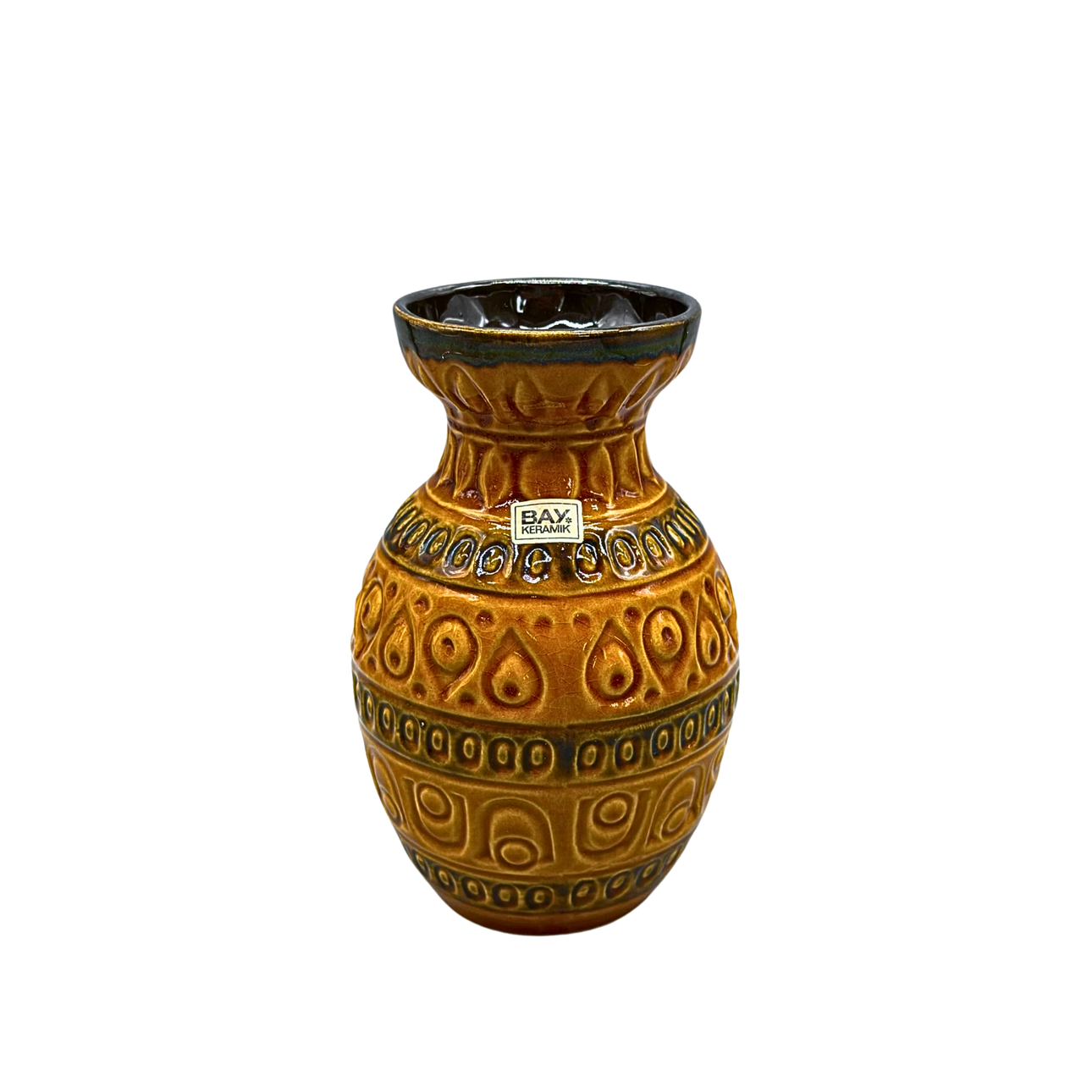BAY CERAMIC VASE FROM WEST GERMANY.