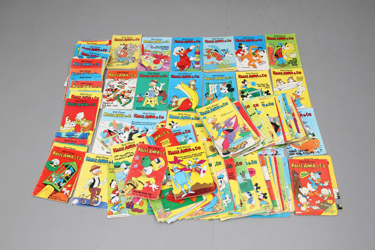 PARTI TIDNINGAR, Kalle Anka, 1960-70 tal.