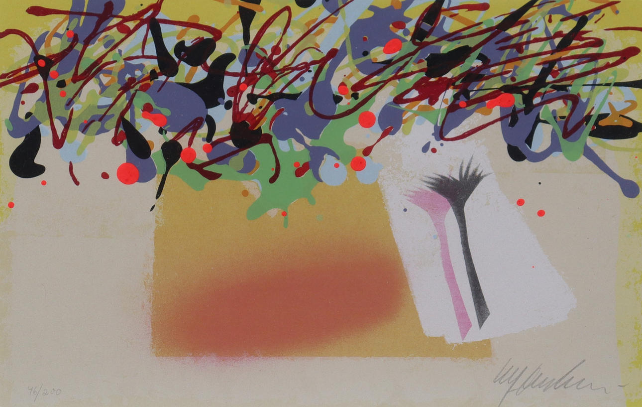 ULF ONSBERG. lithography, composition.