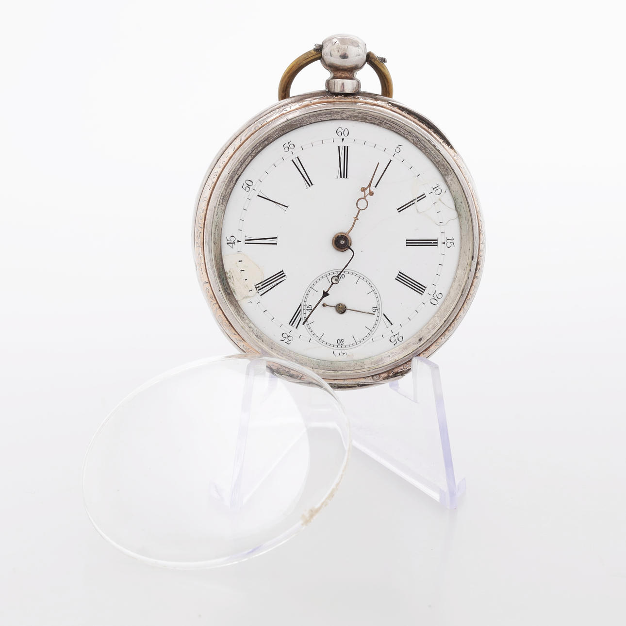 FICKUR, silver, 1900-talets första hälft.