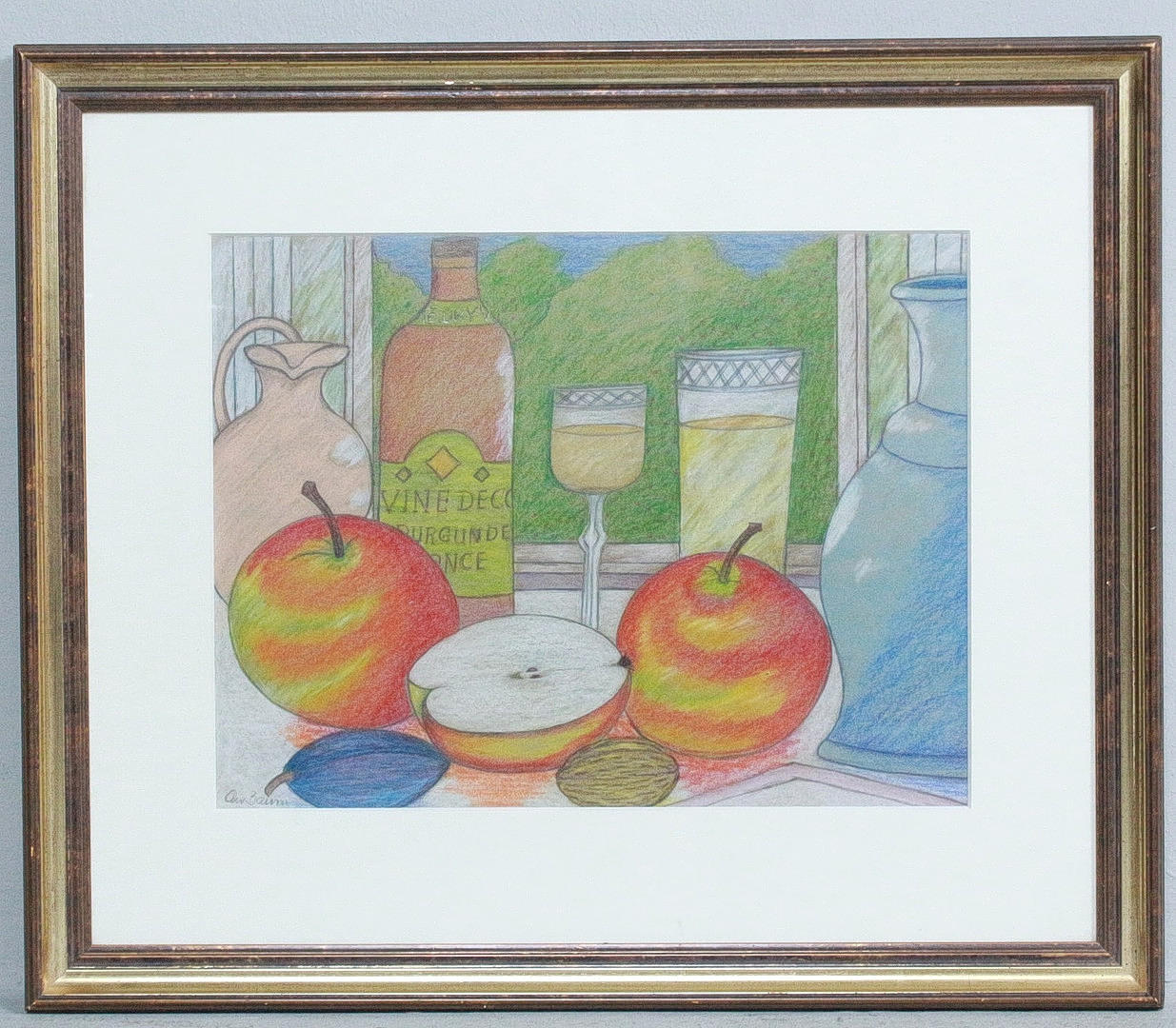 Unknown artist. 'Still life', mixed media.