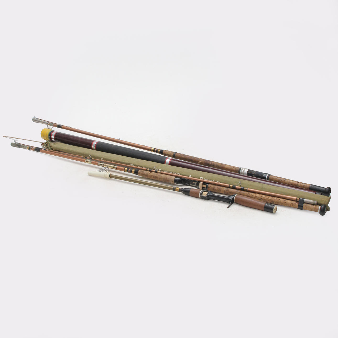 FISHING EQUIPMENT, 5 pieces.