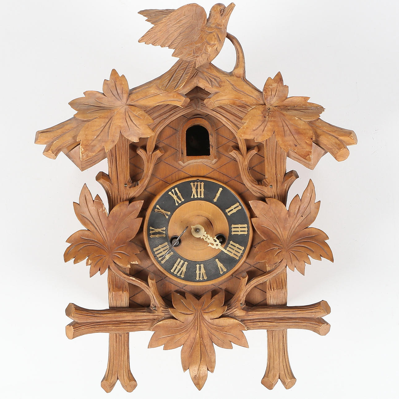 GÖKUR, trä, urverk av Junghans, 1900-tal.