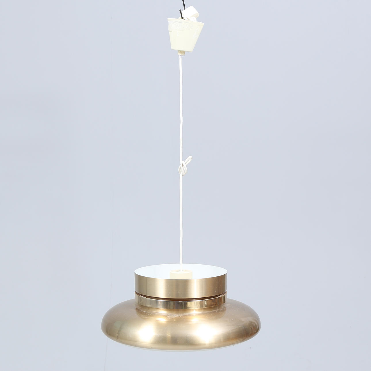 A metal ceiling lamp, 1960/70's.