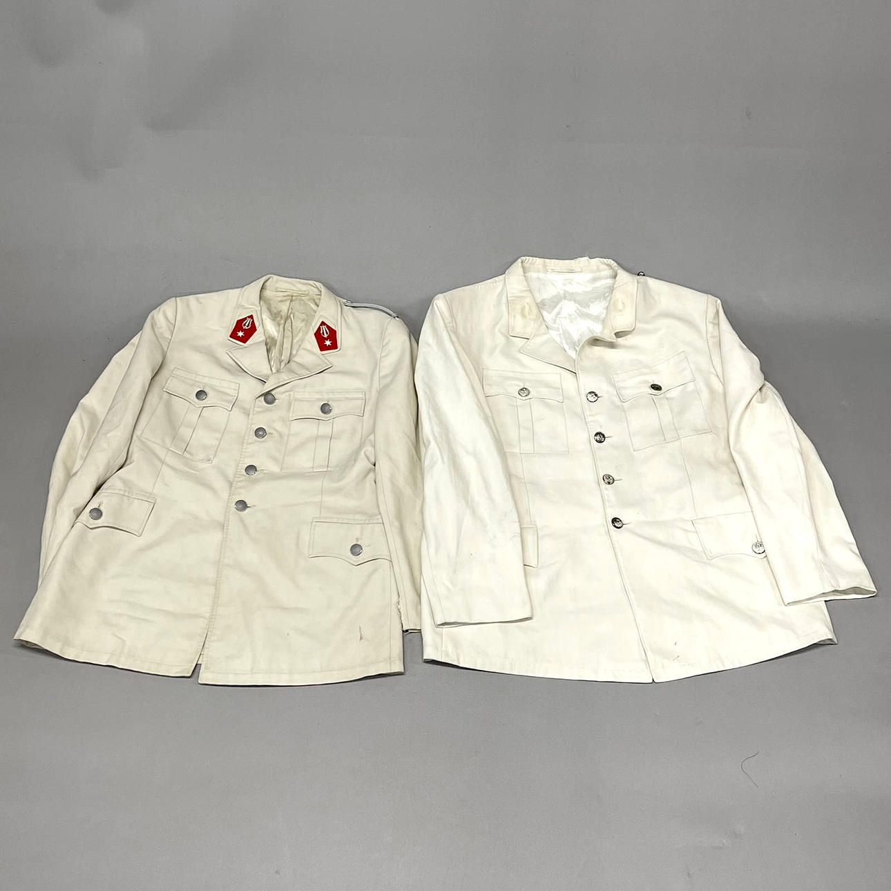 TWO VINTAGE MASONIC JACKETS.