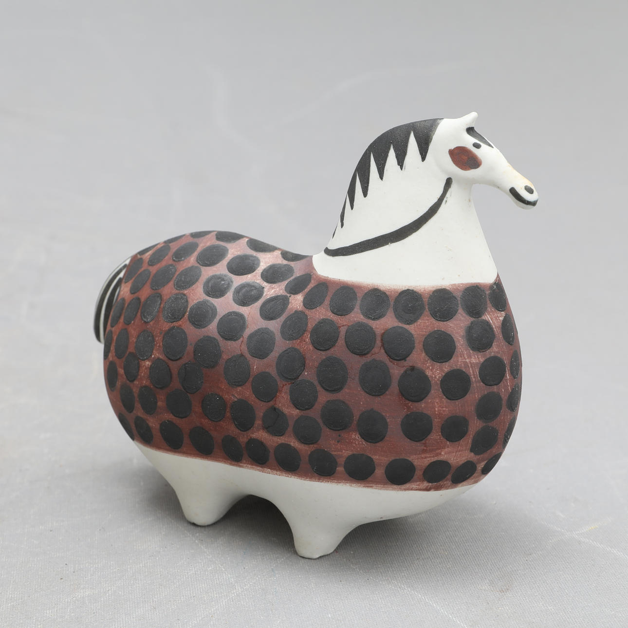 STIG LINDBERG. FIGURINE, stoneware, 
