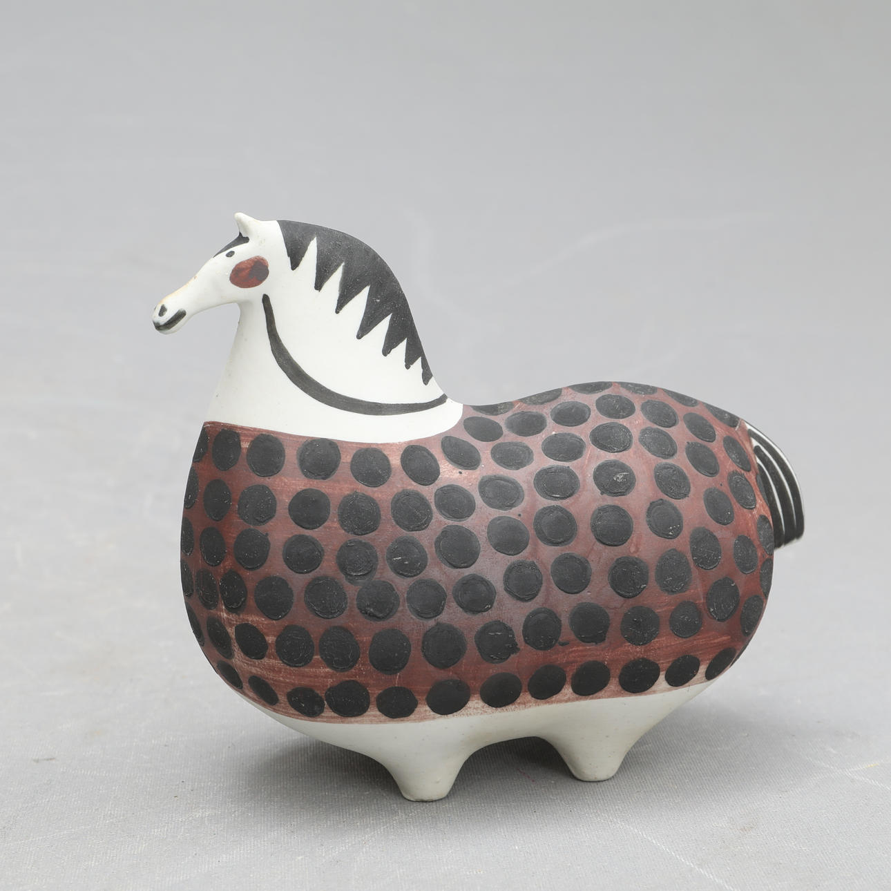 STIG LINDBERG. FIGURINE, stoneware, 