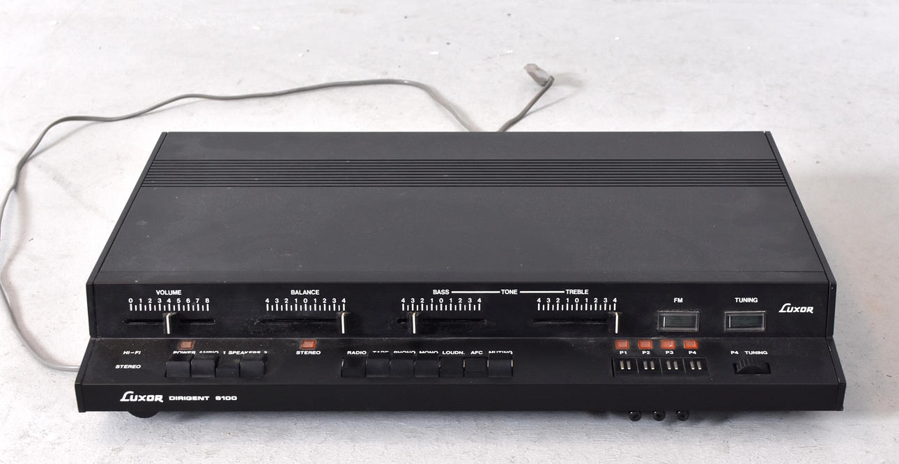 RECEIVER, Luxor Dirigent 6100, 1900-talets andra hälft.