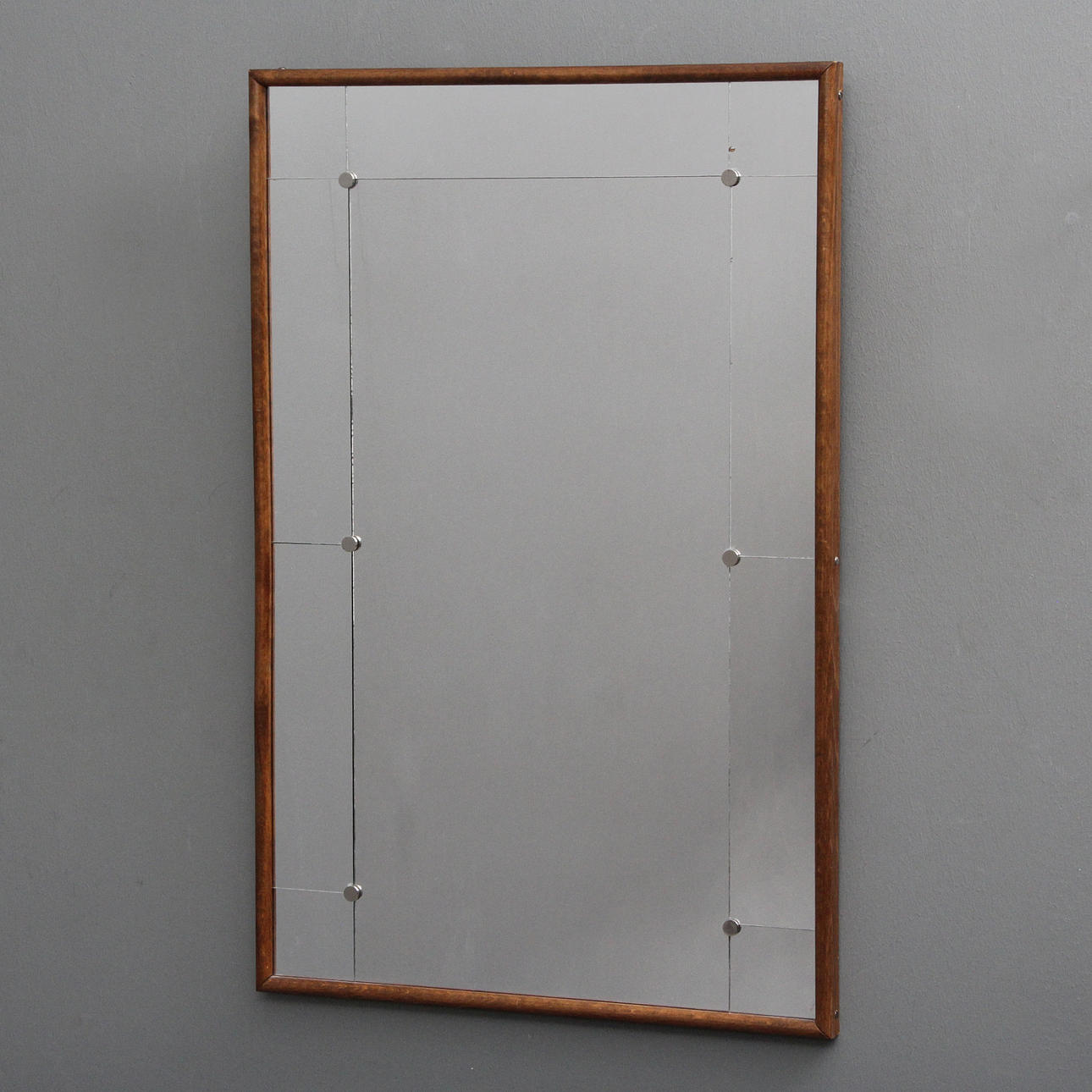 A mirror, probably from the 1960s. Mirrors - Auctionet