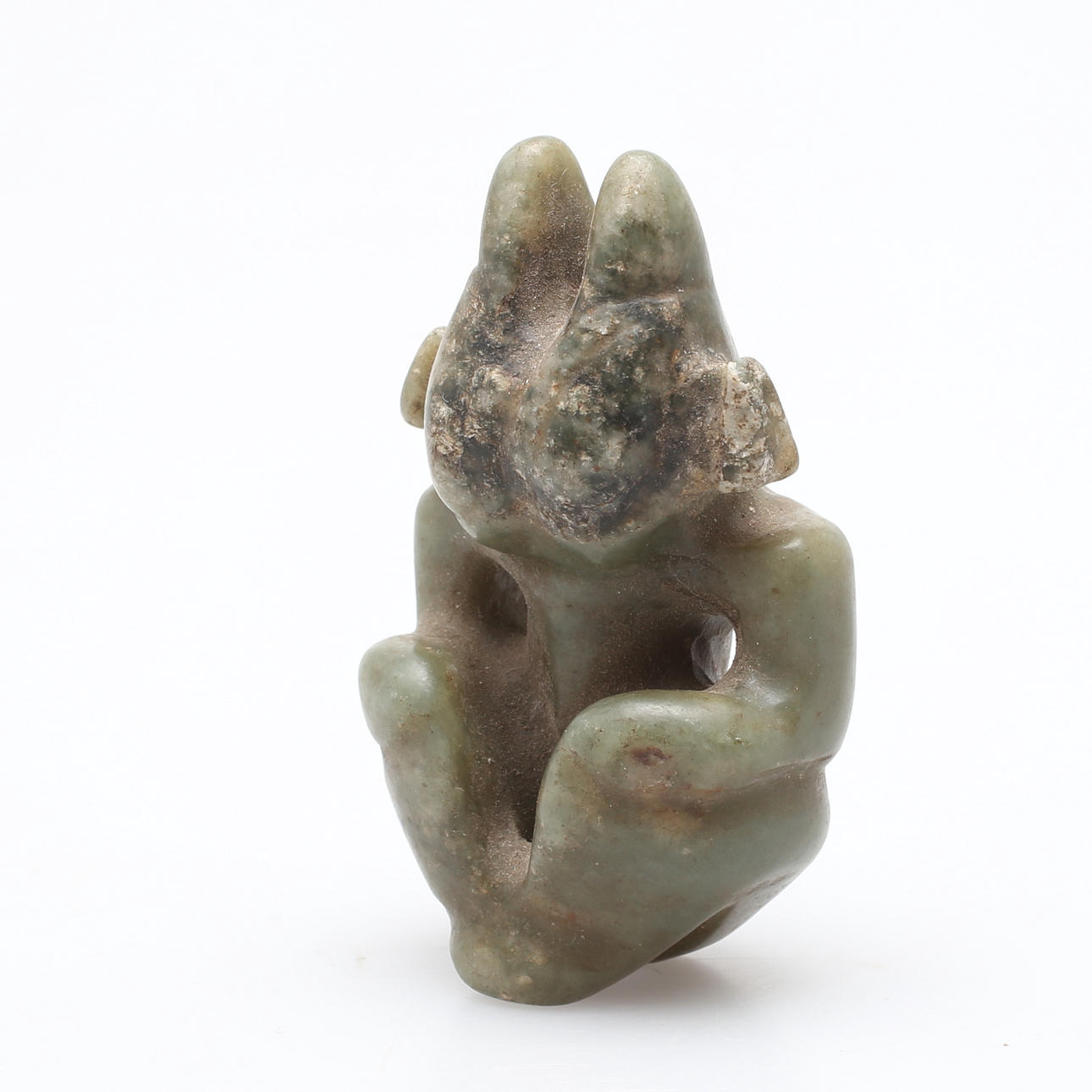 HÄNGE, jade, Kina, antagligen 1900-tal.