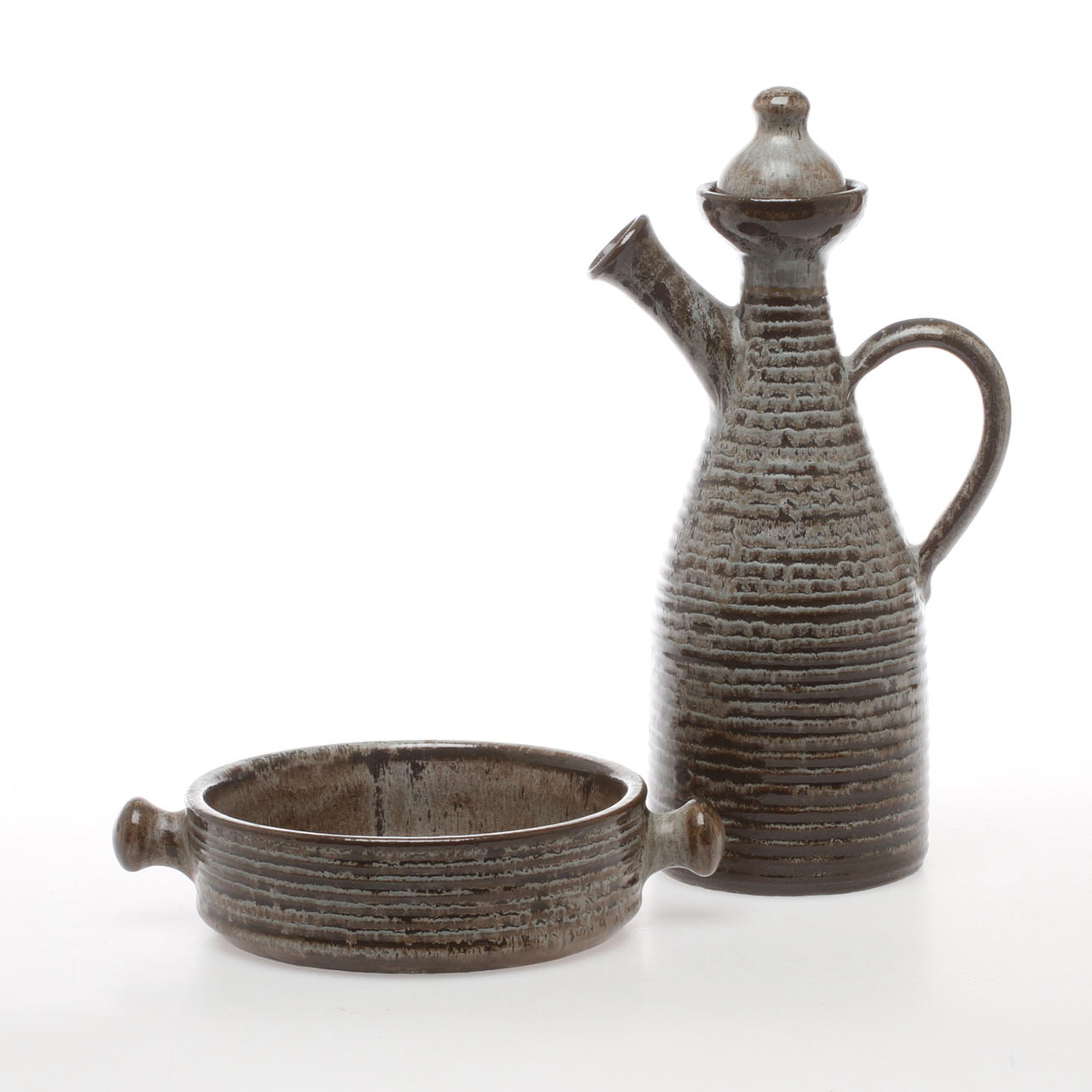 SKÅL samt KANNA, keramik, Chris Haslev, Danmark.