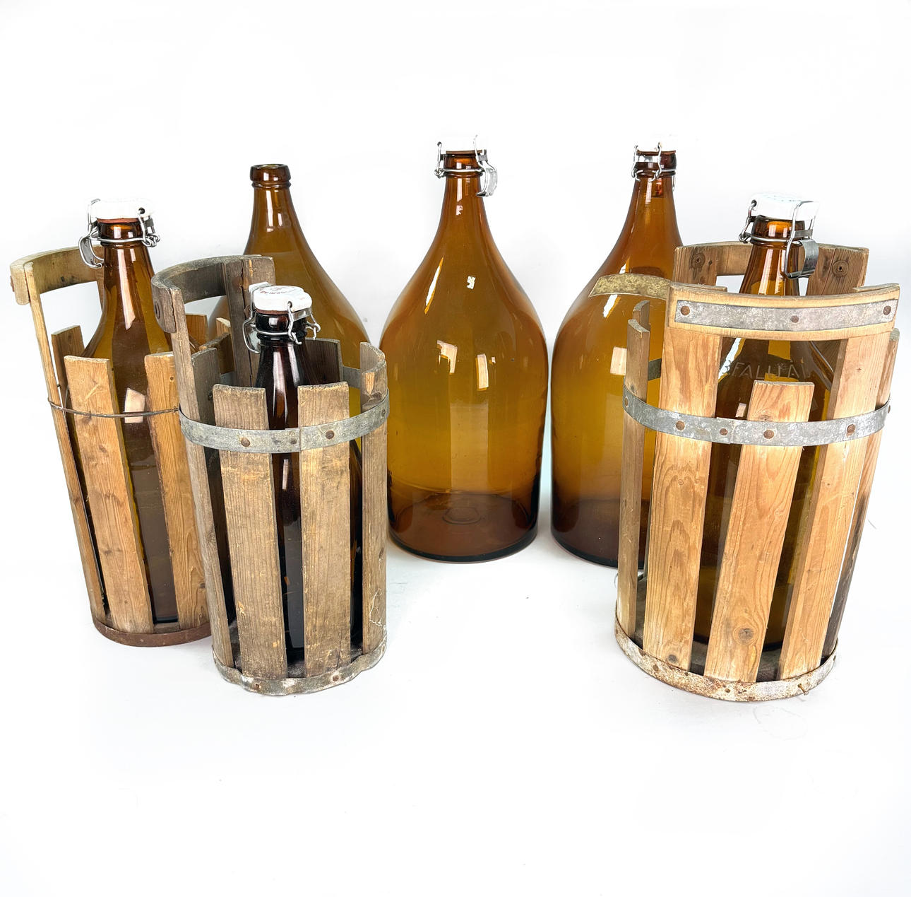 BREWER BOTTLES - 6 pcs.