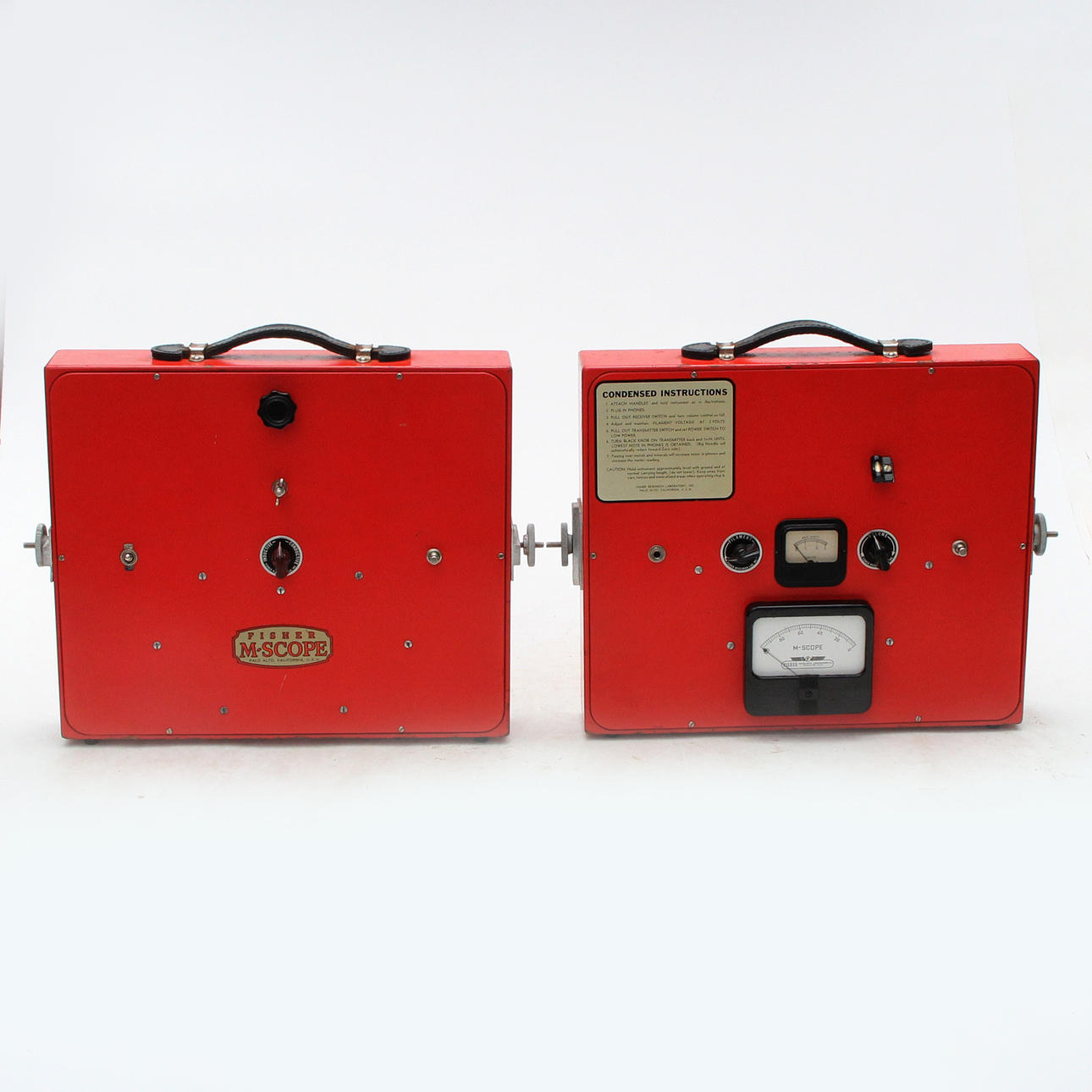 METAL DETECTOR, EQUIPMENT, M-Scope, Fischer.