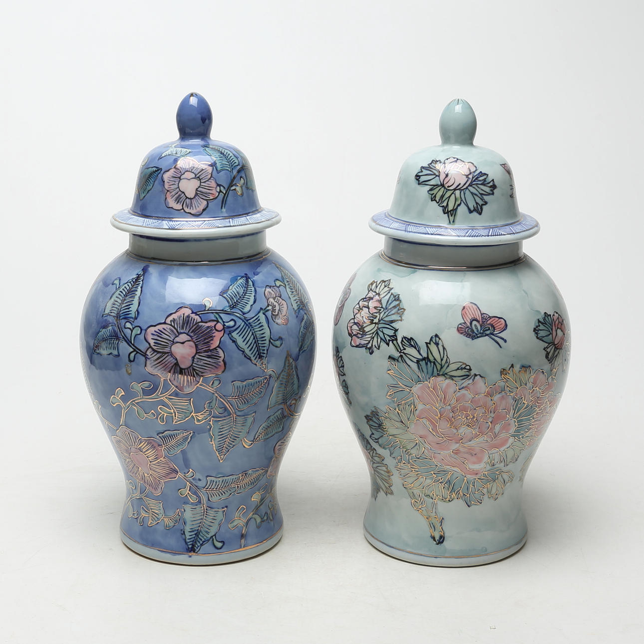 LOCKURNOR 2 st, porslin, Asien, moderna.