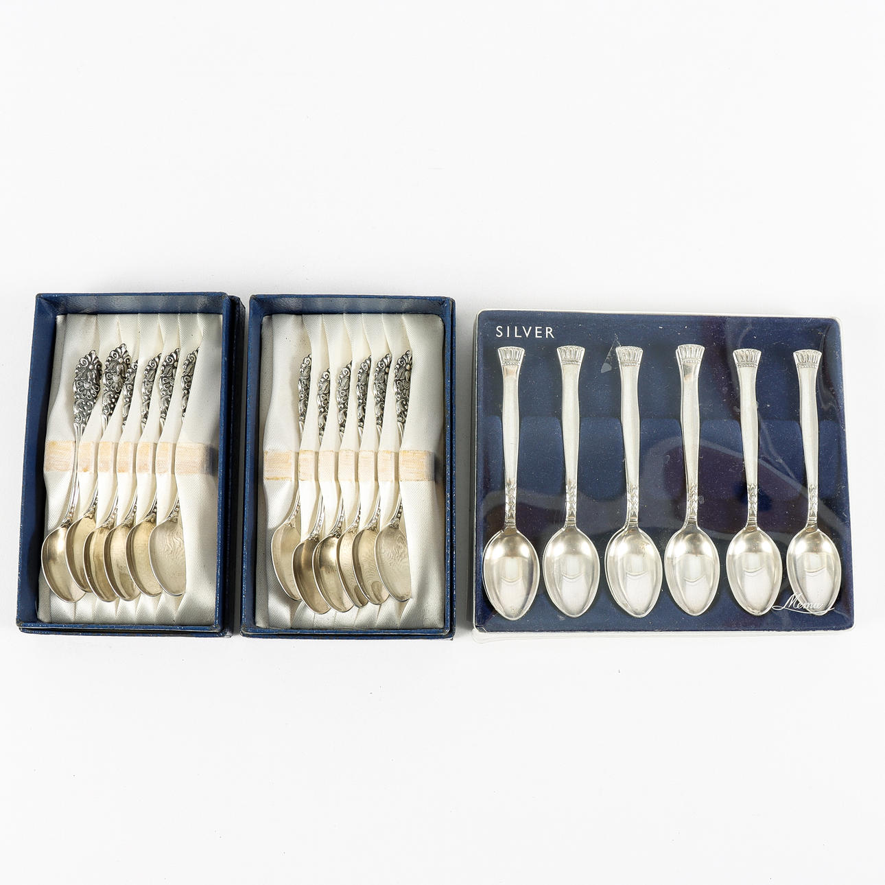 KAFFESKEDAR silver och nysilver.