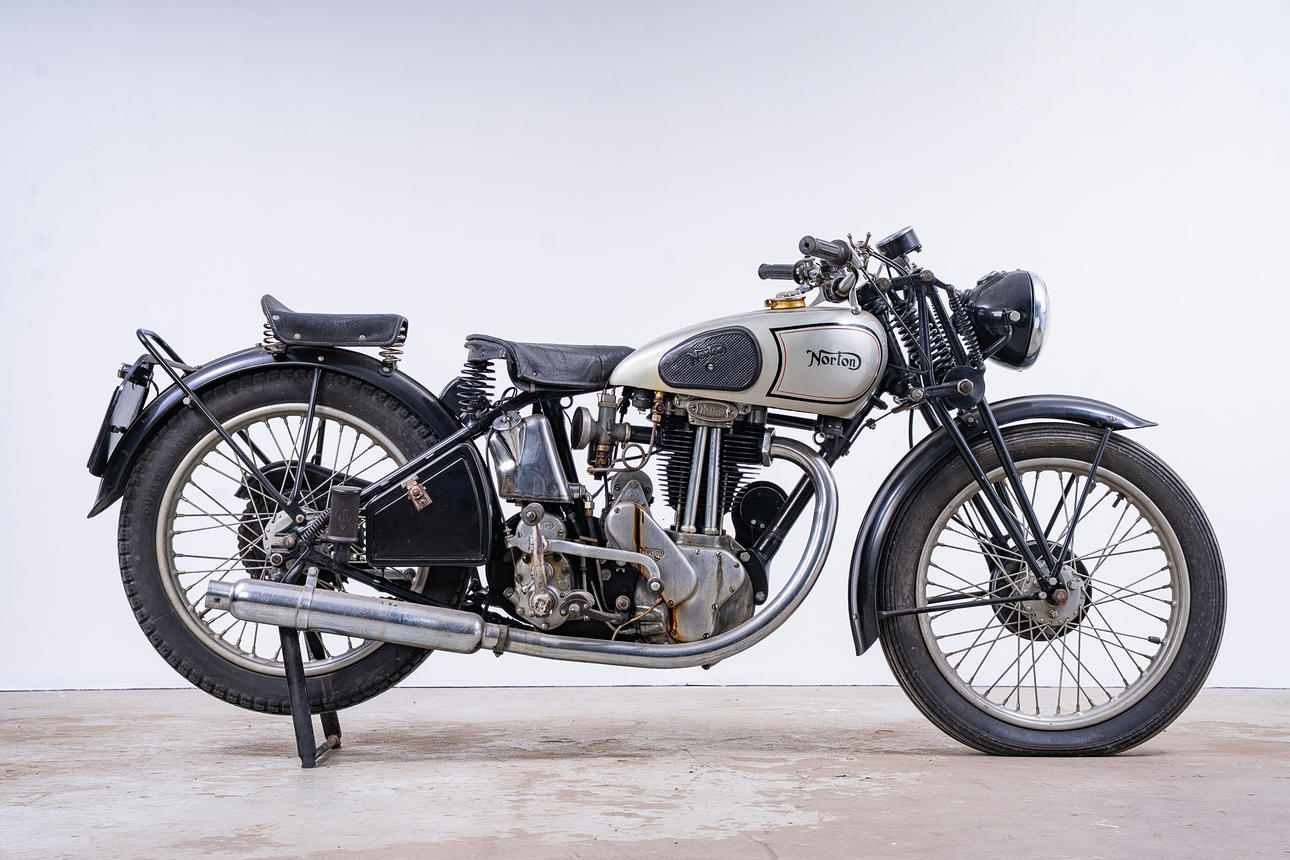 NORTON, modell 18, 500cc, 1938, England.