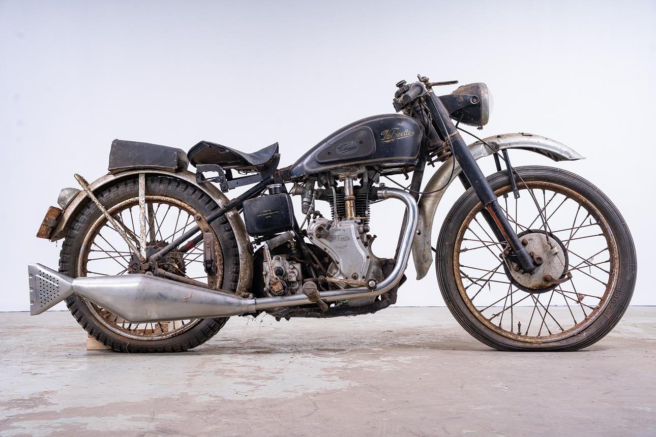 VELOCETTE, modell MAC, 350cc, 1950, England.