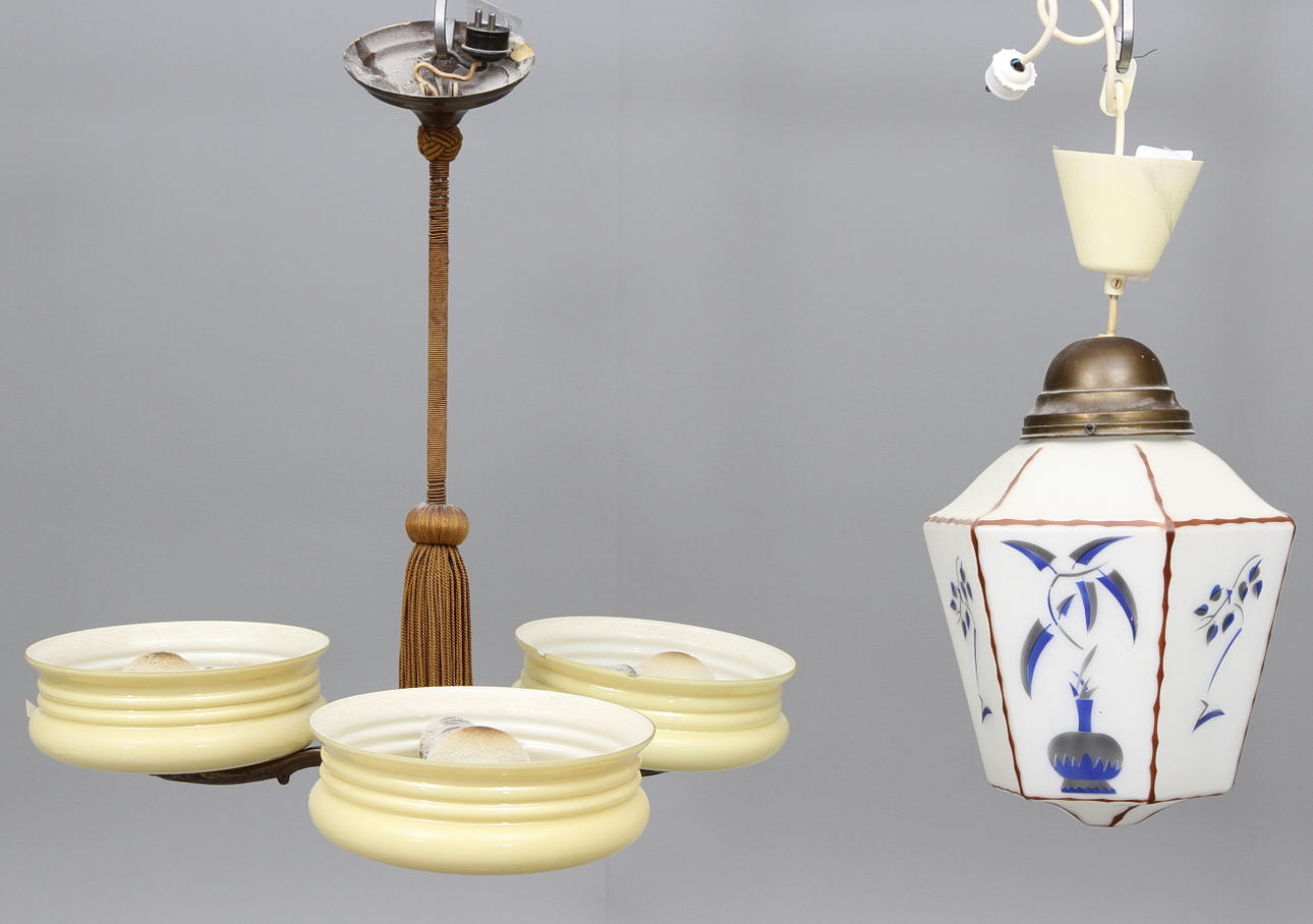 TAKLAMPOR, 2 st 1920-30-tal.