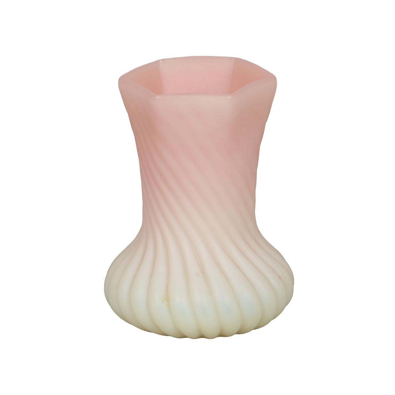 A THOMAS WEBB BURMESE GLASS VASE.