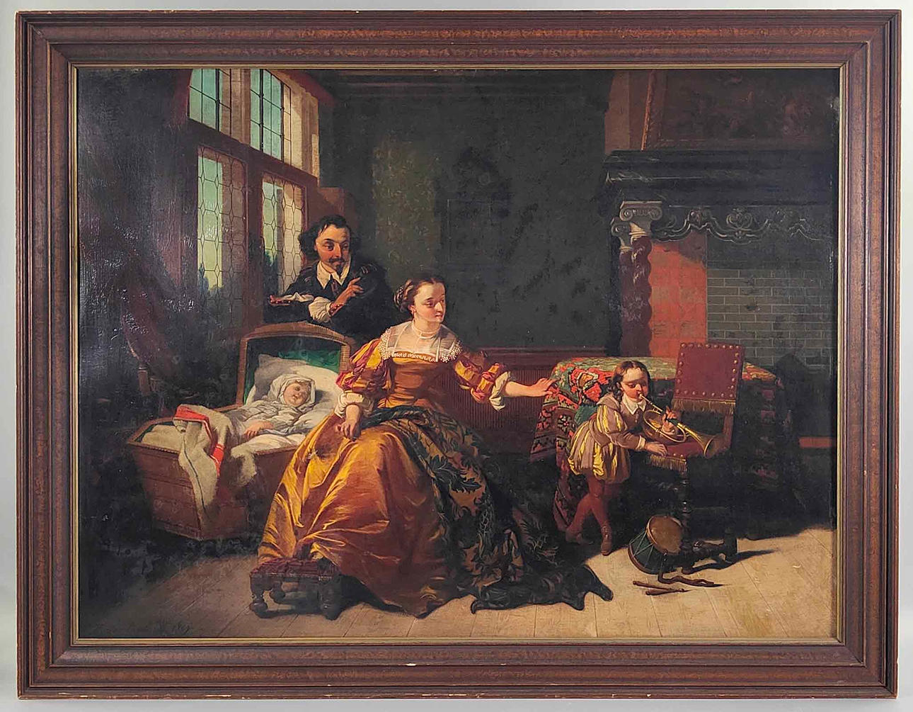 CHAMBER PIECE, Casimir v. d. Daele 1859.