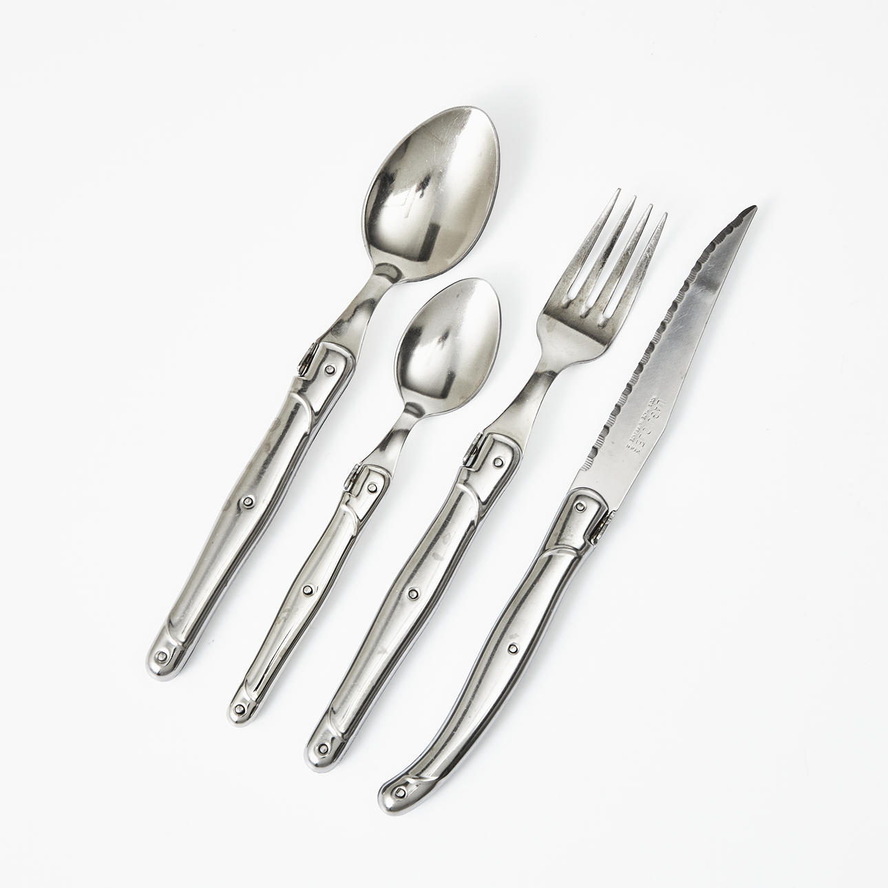 GRILL CUTLERY, 30 dlr., stainless, Laguiole.