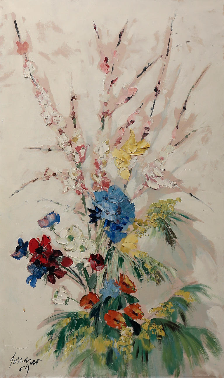 JOSEP MIQUEL SERRANO. Flowers vase.