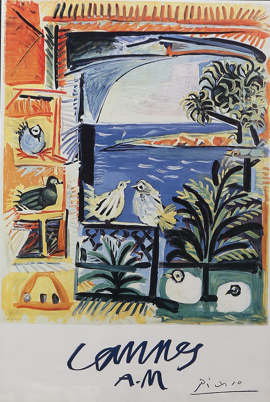 AFTER PABLO PICASSO. “Cannes A.M.“.