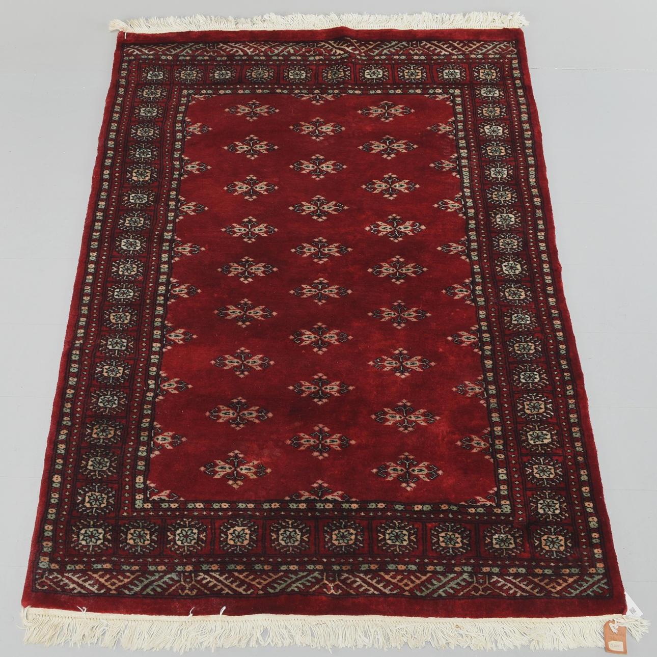 A CARPET, Pakistan, Bokhara pattern, Handknotted.