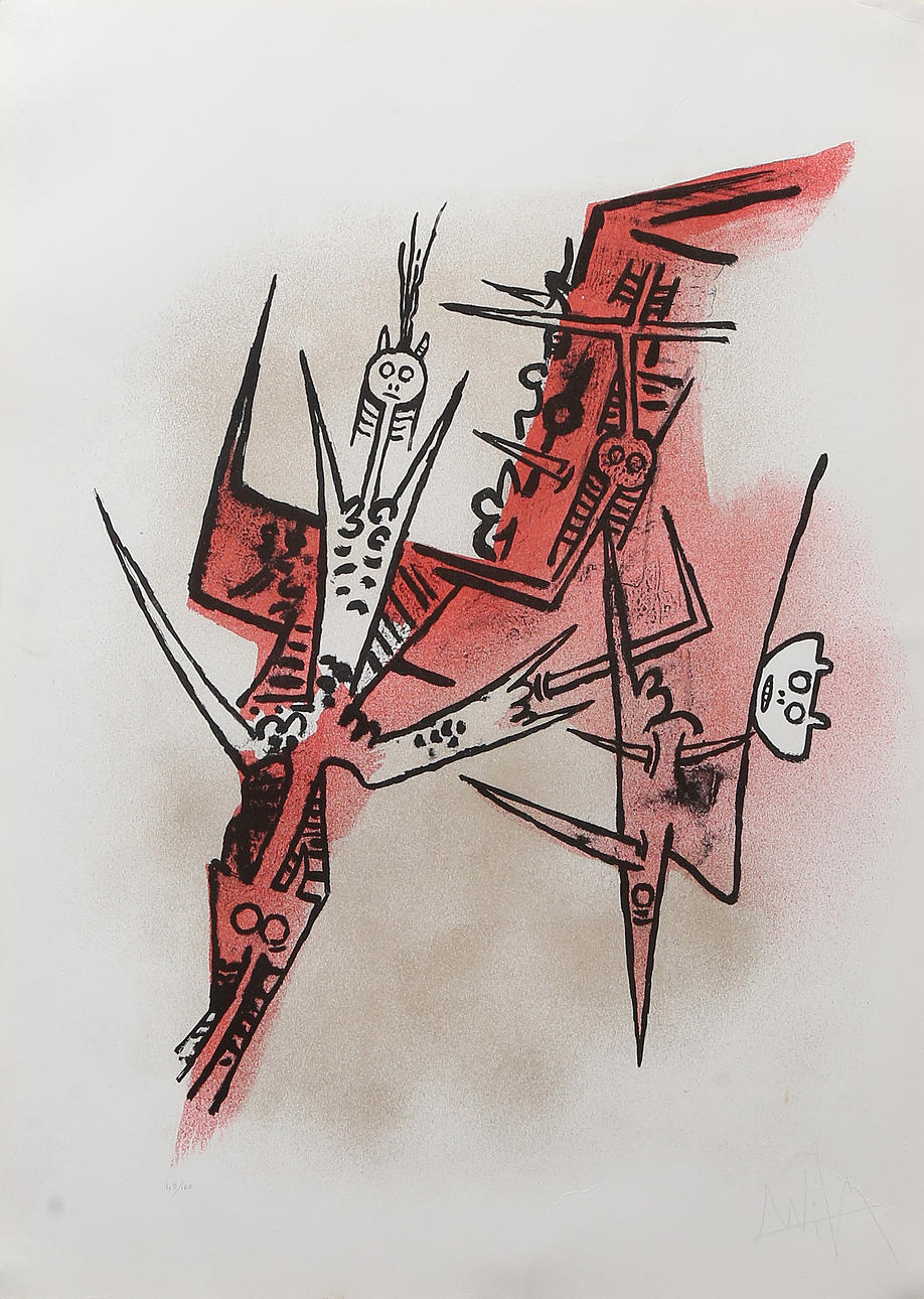 WILFREDO LAM. Untitled.