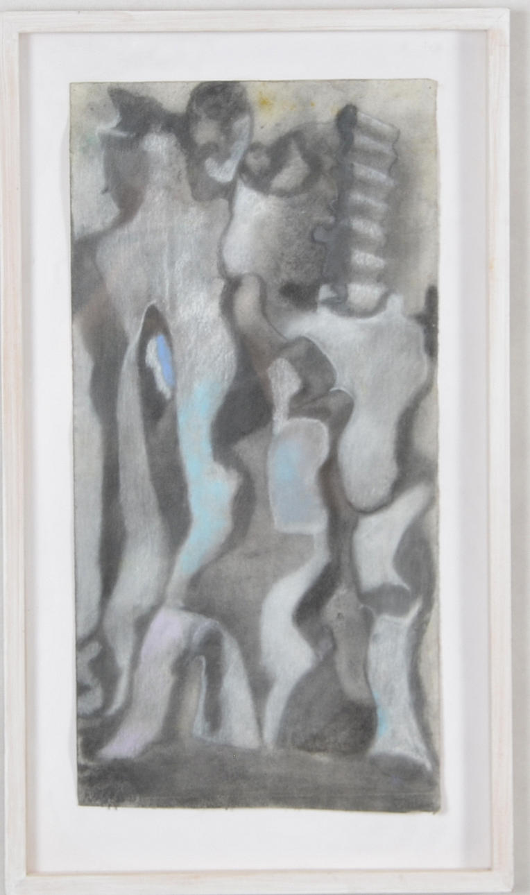 PETER TILLBERG. Pastell.