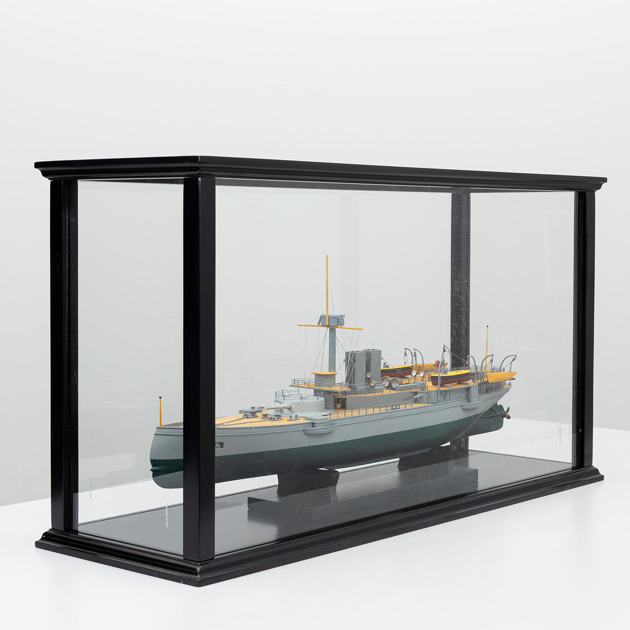 SHIP MODEL, Armoured ship “Svea”, 4/5.