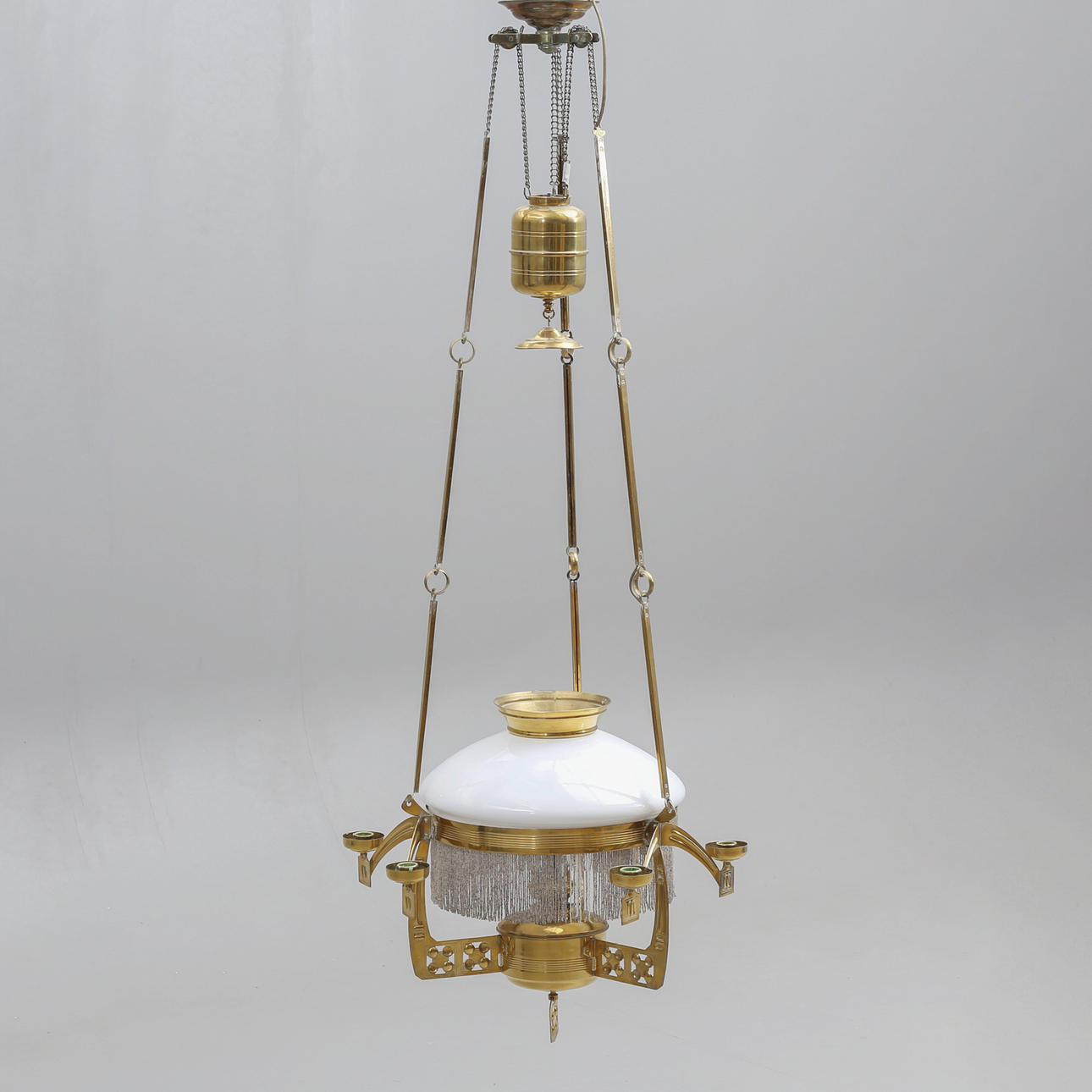 TAKLAMPA, mässing, Jugend, 1900-tal.