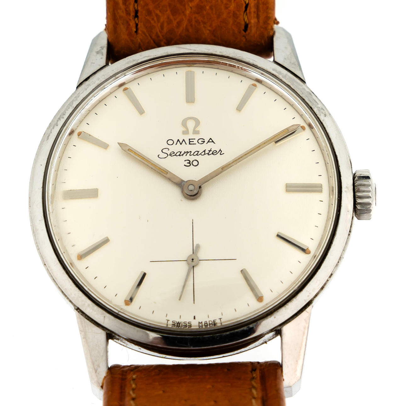 OMEGA. Seamaster 30 Wristwatch, “Linen”.