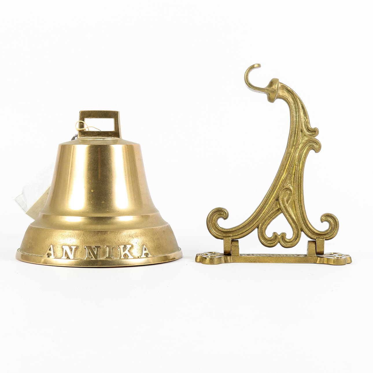 KLOCKA malm, Gustafs Pinglan, 9/0, med konsoll.