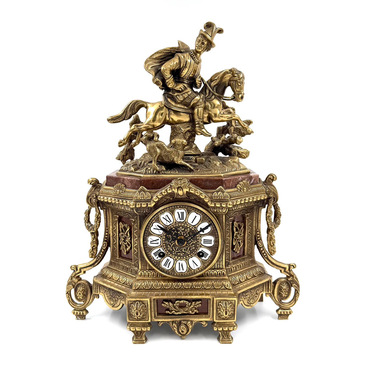 A Carl Westh table clock, Genfa, 20th century, Louis XVI style. Clocks ...