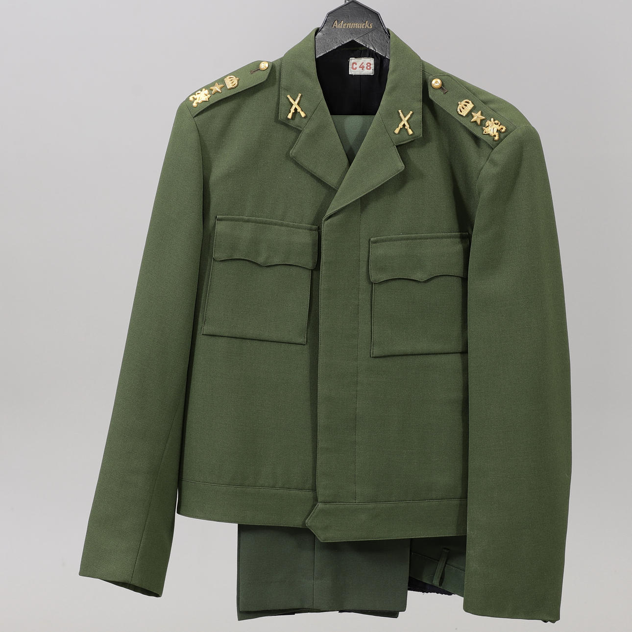 MILITARY UNIFORM, major, Sweden.