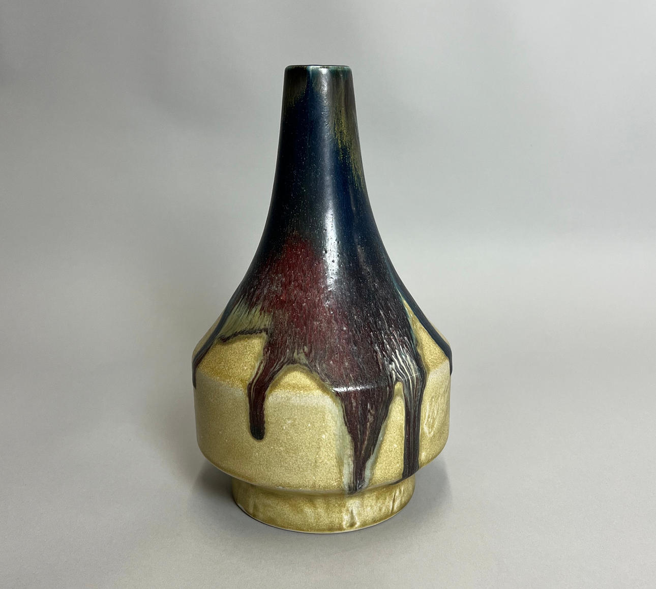 JAN BONTJES VAN BEEK. 1960S UNIQUE VASE.
