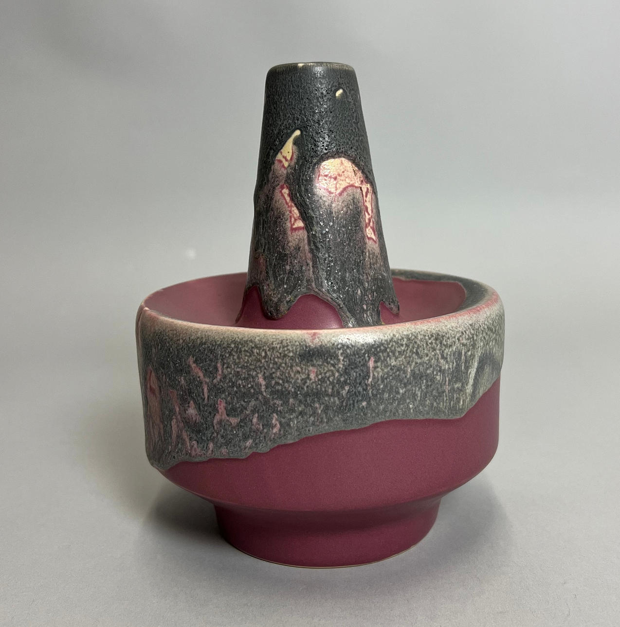 JAN BONTJES VAN BEEK. 1960S UNIQUE VASE.