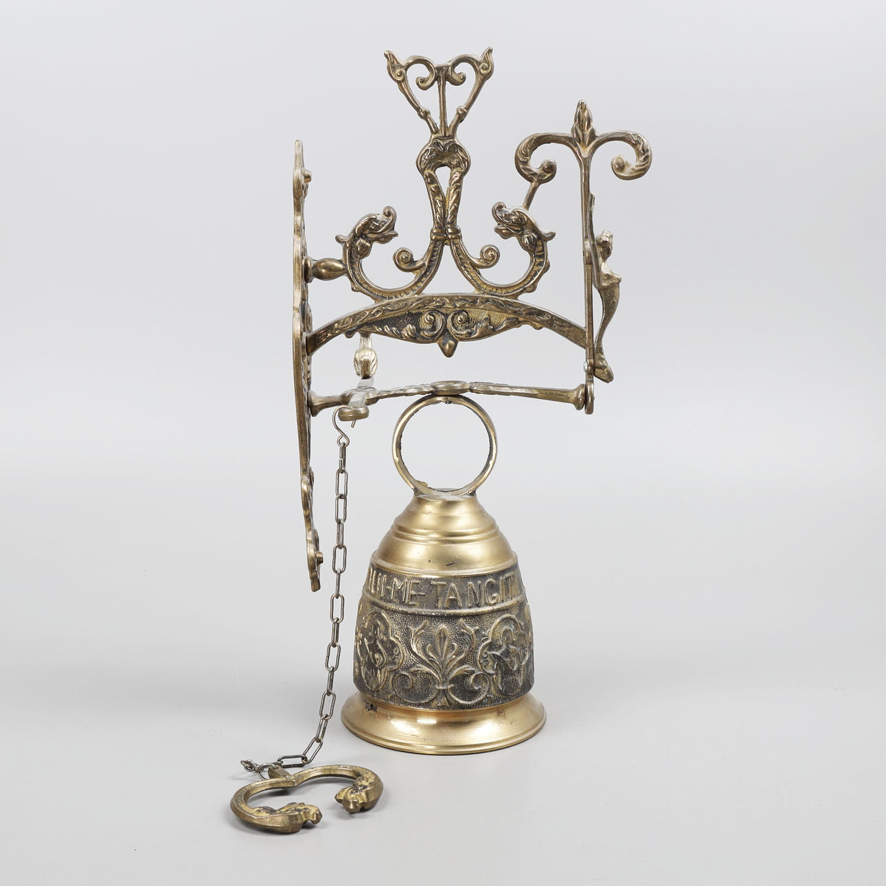 VÄLLINGKLOCKA, mässing, 1900-talets andra hälft.