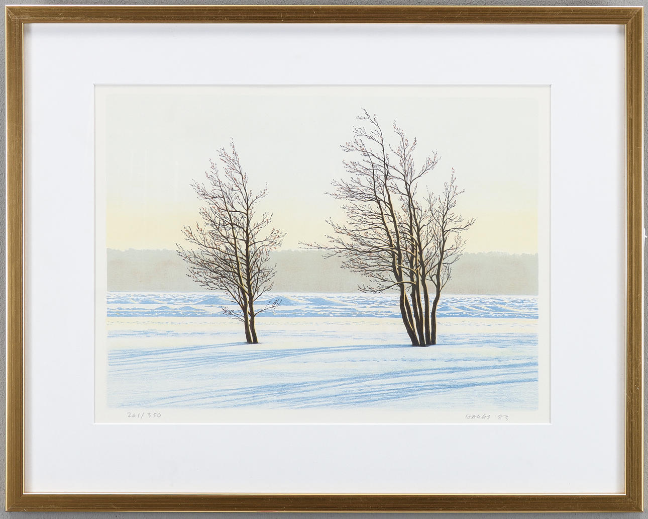 HARRO KOSKINEN. Lithograph 261/350, signed 83.