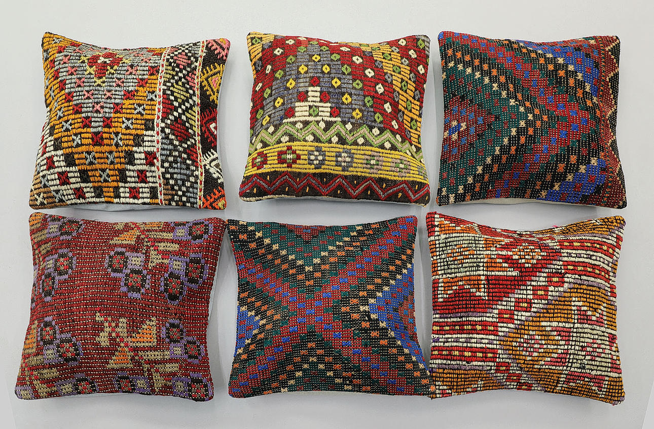 Cushion covers, Kelim, 6 pcs, 45*45 cm.