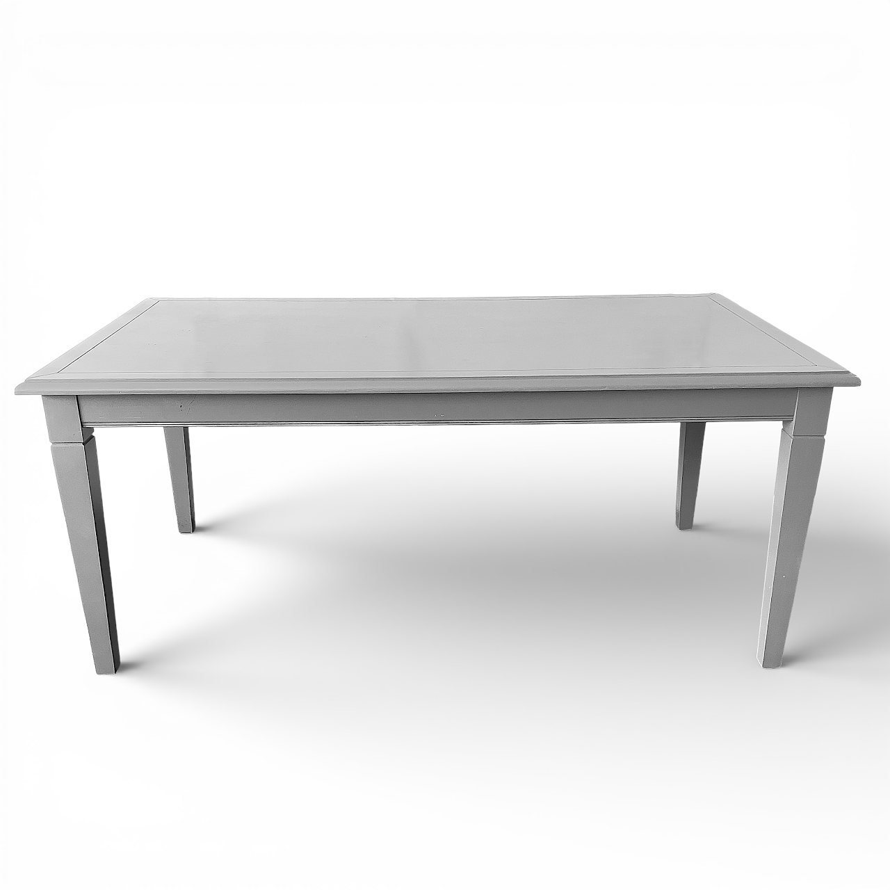 MATBORD, Trendrum "Stockholm", gråbetsat trä.