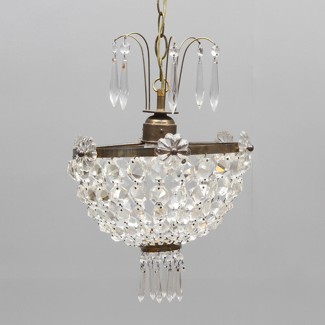 LJUSKRONA, plafondmodell, 1900-talets andra hälft.